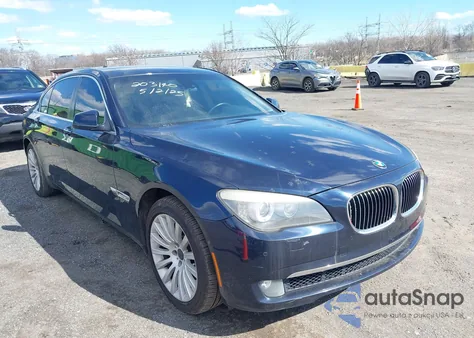 2011 BMW 750Li xDrive z USA, uszkodzony, nr VIN WBAKC8C55BC434239
